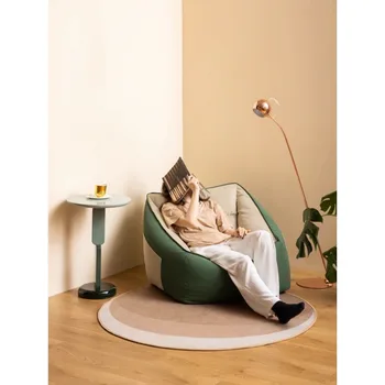 Paprasti modernūs namai tingus sofos menas mažas butas interneto įžymybių stilius tatami viengulė sofa пуф мешок 빈백 쇼파 kėdės miegamajam