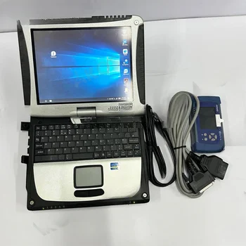 Paruošta naudoti CF19 nešiojamas kompiuteris + DENSO sąsajos diagnostikos įrankio diagnostikos rinkinys Hino diagnostikos programinės įrangos DIAGMASTER DST-I