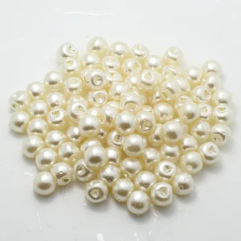 perlinės plastikinės sagos 20vnt Siuvimo mažos apvalios sagos kūdikių drabužiams Nauji palaidinės aksesuarai 