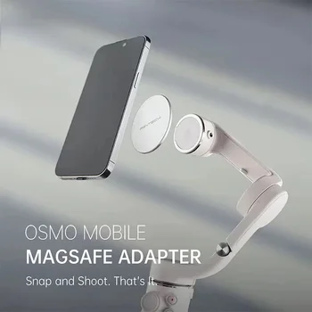 PGYTECH Magsafe Mount adapteris, skirtas iPhone 14/13/12 Uždengtas magnetinio telefono laikiklis, skirtas DJI Osmo mobiliųjų lipdukų laikiklių priedams