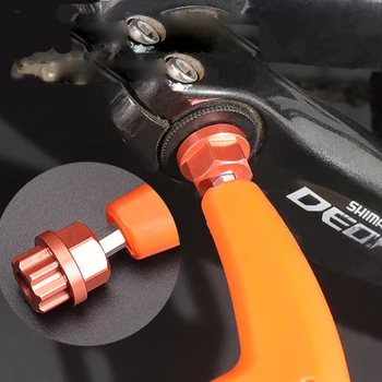Plentinio dviračio švaistiklio dangtelio varžtas MTB dviračio montavimo įrankis Shimano integruotam centrinio veleno danties alkūniniam tvirtinimo varžtui