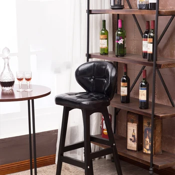 Prabangios odinės valgomojo baro kėdės Modernus prekystalis Minkštos biuro baro kėdės Dizaineris Ergonomiški slenksčiai Altas Virtuvės baldai YY50BC