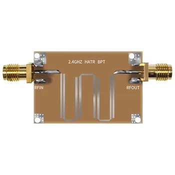 Praktiškas Netvarkos signalų filtravimas naudojant 2,4 GHZ mikrostripų juostos filtrą