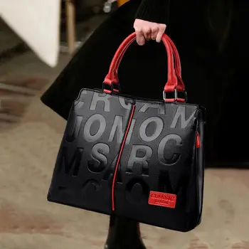 PU odiniai laisvalaikio kryžminiai krepšiai moterims Moterys Prabangus dizaineris Tote rankinė Moteriška didelės talpos kelioninė pečių krepšys