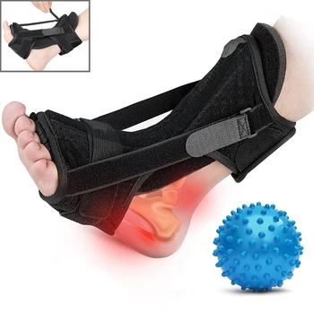 Reguliuojamas padų fascitas Pėdų kritimas Ortotinė petnešų reabilitacija Fiksuotos pėdų poilsio kojinės Kvėpuojantis naktinis įtvaras Skausmai