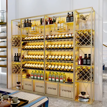 Sandėliavimo alkoholinių gėrimų baro spintelė Rūsys Sieninis kampinis kokteilių vyno spintelės Pakabinami šiuolaikiniai 