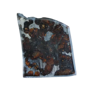 SERICHO Pallasite Olive Plona lakštinė medžiaga iš natūralaus meteorito pavyzdžio Oliveritas - iš Kenijos - CA156
