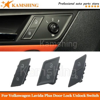 Skirta Volkswagen Lavida Plus 13-21 Car Central Saftey durų užrakto atrakinimo jungiklio valdymo mygtukas priekinė kairė vairuotojo pusė
