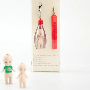 Sonny Angel Mini raktų pakabukas Lėlės Buteliukas Lėlių serija Anime figūrėlė Kuprinė Dekoras Mielas Kolekcinis modelis Vaikiškų žaislų dovana