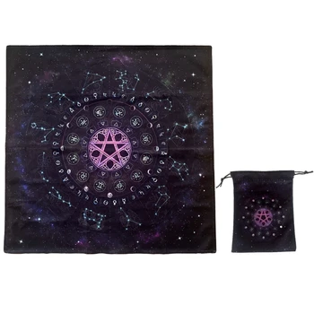 Stalo žaidimų bloknotas Astrologiniai orakulai Stalo viršelio korta Kilimėlis Būrimai Staltiesė