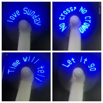 Text Customizabl Fan Mini Night Light Handheld Fan Reklamos dovana, skirta padovanoti svečiams LED žibintus Suasmeninkite dizainą Ventiliatorius