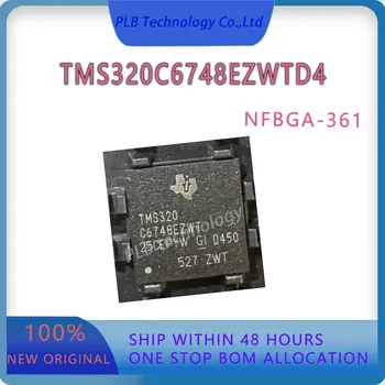 TMS320C6748 integrinis grandynas TMS320C6748EZWTD4 DSP įterptųjų procesorių valdikliai NFBGA361 MCU Electronics IC lustas Nauja