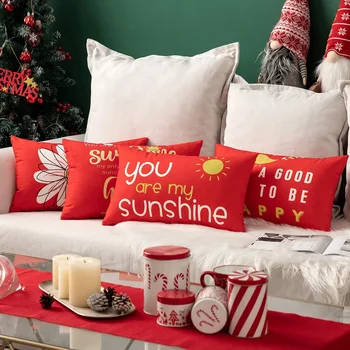 Tu esi mano saulė ramunė laimingo paukščio spalvos juosmens pagalvės užvalkalas sofos pagalvės užvalkalas namų dekoravimas gali būti pritaikytas 30*50 40*60
