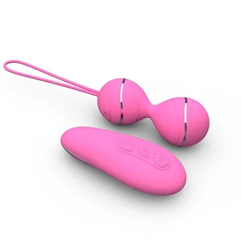 USB Vibruojantis kiaušinių sekstoy belaidis nuotolinio valdymo pultas Jump Eggs vibratorius Kegel Ball Makšties erotinis žaislas Sekso mašina Sekso žaislai moterims