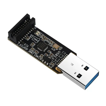 USB3.0 adapterio kortelių skaitytuvas EMMC-ADAPTER V2, skirtas EMMC moduliui ir atminties kortelėms