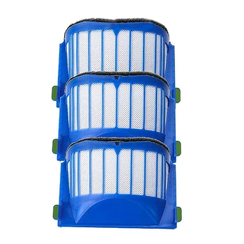 Vakuuminių filtrų rinkinys Dulkių naminių gyvūnėlių plaukų valymo šepetėlių komplekto pakeitimas iRobot Roomba 600 serijai