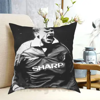 Vintage Scholes pagalvės dėklas Printed Home Soft Throw Pillow Paul Scholes England Football Premier