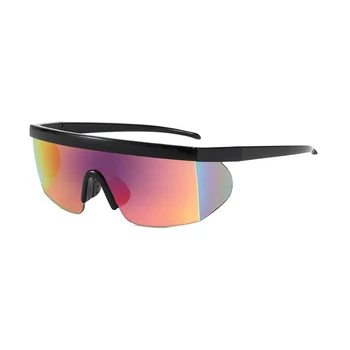 Vyrai Moterys UV400 Mada Dviračių akiniai nuo saulės Sportinis bėgimas Jojimo akiniai MTB dviračių akiniai Moteriškas plento dviratis Akiniai Dviratininko akis