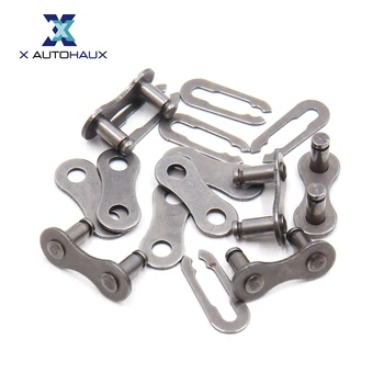 X Autohaux 5 10 15 20 50 vnt Metalinė grandinė Pagrindinė jungtis Sąvaržos Jungtys MTB dviračių grandinės grandinės pagrindinės jungties jungtys