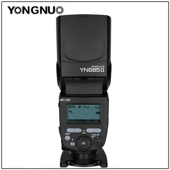 YONGNUO YN-685 YN685 II Belaidis HSS i-TTL Flash Speedlite Canon 700D 750D 1300d 1100d 6d Skirta Nikon d5300 d7200 d3400 d7000
