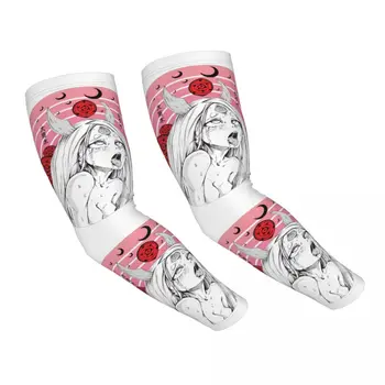 Zero Two Darling In The Franxx Sports Compression Arm Sleeves Anime Wife Cartoon Animation Sun UV Protection Tattoo Cover Up