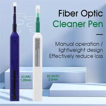 Šviesolaidinio valymo rašiklis 2.5mm skirtas Lc Mu / 1.25mm Sc Fc St jungties optiniam išmaniajam valymo įrankiui