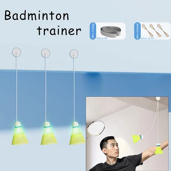 Badmintono treniruokliai Tempimas Profesionali badmintono mašina Robotas Raketė Treniruotės Sportas Savarankiška praktika Treniruočių priedai