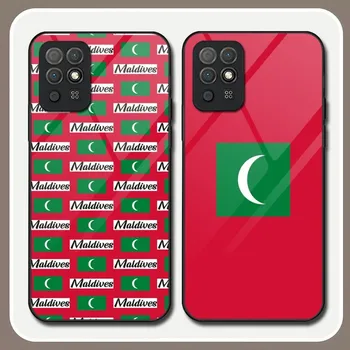 Maldyvų vėliavos telefono dėklas grūdintas stiklas Huawei P30 P40 P50 P20 P9 Smartp Z Pro Plus 2019 2021 turtingas ir spalvingas viršelis